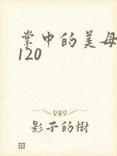 掌中的美母版主120