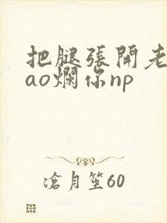 把腿张开老子cao烂你np封面