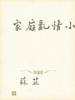 家庭乱情小说