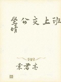 坐公交上班的苏晴封面