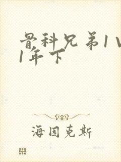 骨科兄弟1 V1年下