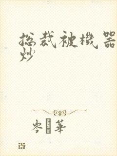 总裁被机器人爆炒封面