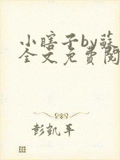 小瞎子by苏软全文免费阅读