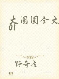 大团圆全文阅读01