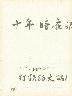 十年 暗夜流光