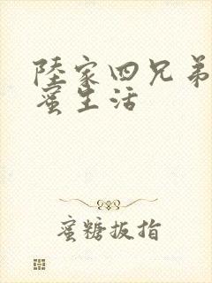 陆家四兄弟的甜蜜生活