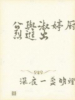 公与淑婷厨房猛烈进出