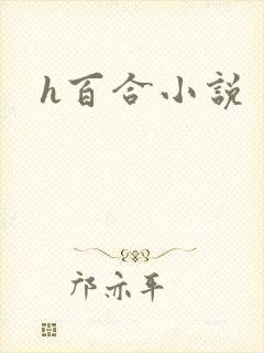 h百合小说封面