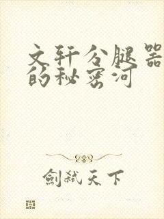 文轩分腿器河马的秘密河