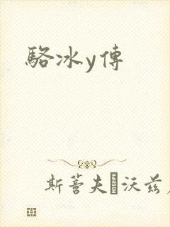 骆冰y传封面