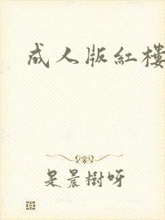 成人版红楼梦