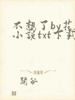 不想了by花卷小说txt下载