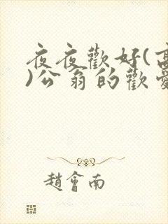 夜夜欢好(高h)公翁的欢爱
