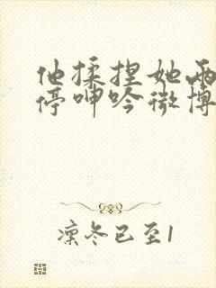 他揉捏她两乳不停呻吟微博