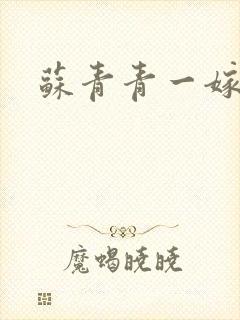 苏青青一嫁三夫