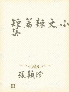 短篇辣文小说合集