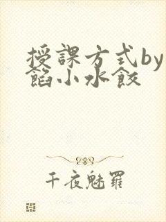 授课方式by肉馅小水饺