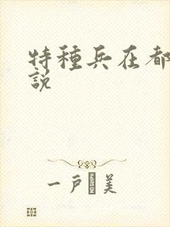 特种兵在都市小说