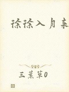 徐徐入月来