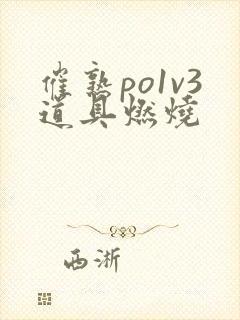 催熟po1v3道具燃烧