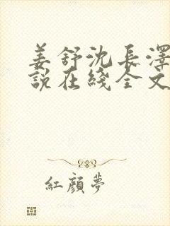 姜舒沈长泽的小说在线全文免费阅读笔趣阁