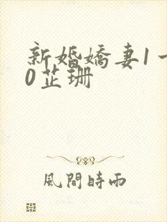 新婚娇妻1一40芷珊