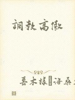 调教高傲