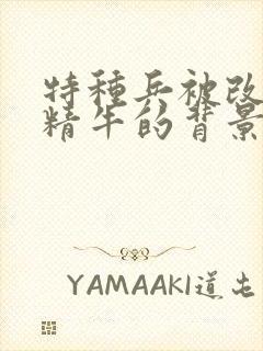 特种兵被改造成精牛的背景故事