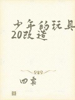 少年的玩具1一20改造