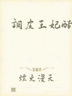 调皮王妃酷王爷