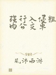 强行入侵粗暴h肉公交车