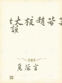 t大校赵若芸小说