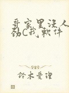 哥家里没人使点劲C我软件