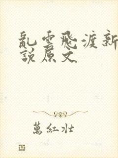乱云飞渡新编小说原文