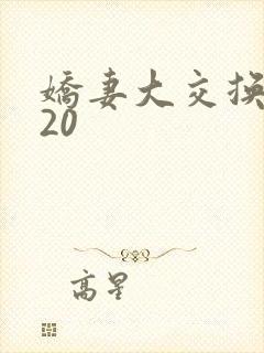 娇妻大交换1一20