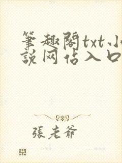 笔趣阁txt小说网站入口