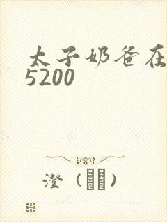 太子奶爸在花都5200