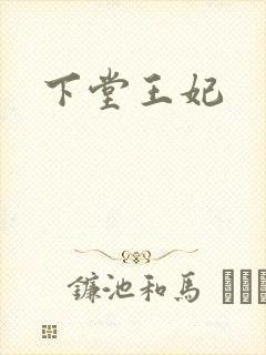下堂王妃