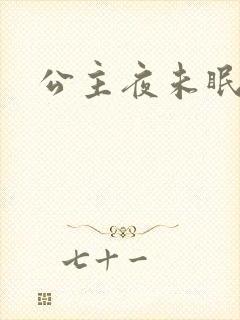 公主夜未眠