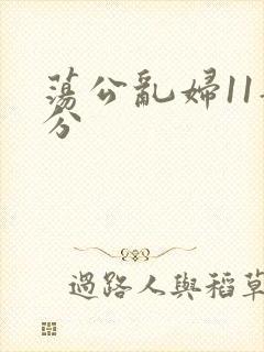 荡公乱妇11部分