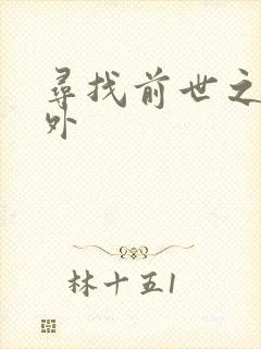 寻找前世之旅番外