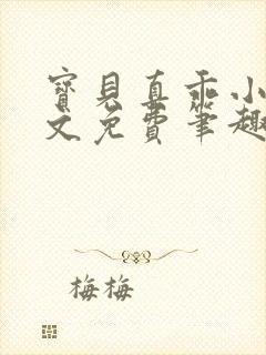 宝贝真乖小说全文免费笔趣阁