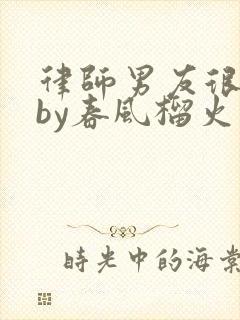 律师男友很难撩by春风榴火