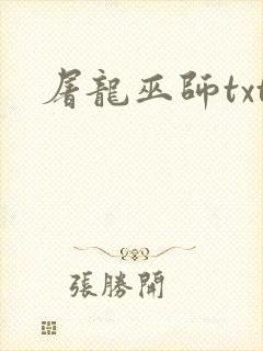 屠龙巫师txt