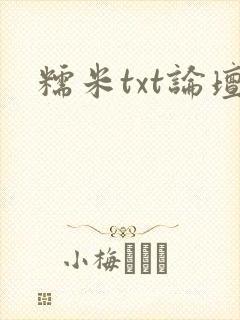 糯米txt论坛