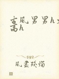 古风男男h文肉高h