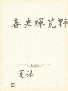 春光辉荒野