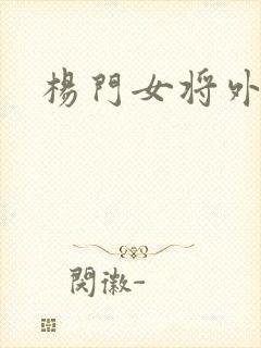 杨门女将外传