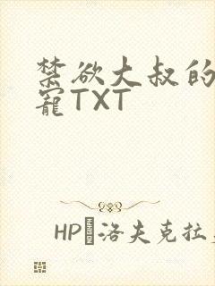 禁欲大叔的心尖宠TXT