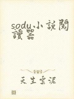 sodu小说阅读器